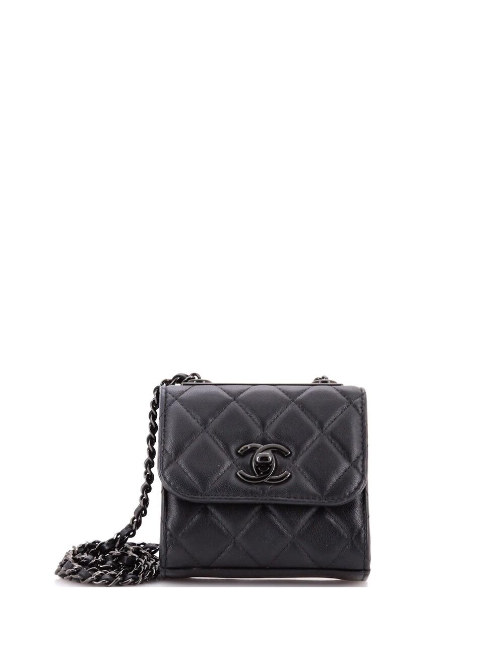 Chanel So Black Trendy Cc Clutch With #241252C31B